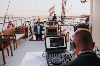 Wedding boat Croatia