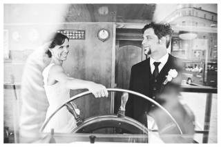Wedding on a boat