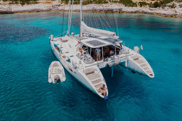 Crewed Catamaran Charter Croatia