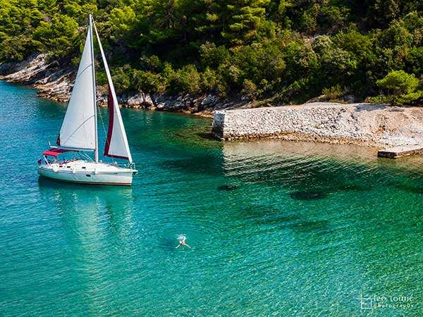 Croatia sailing yacht
