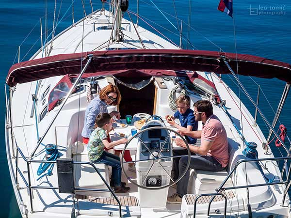 Croatia sailing yacht
