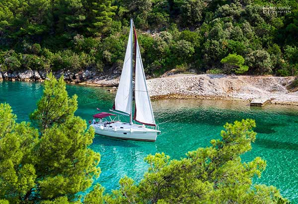 Croatia sailing yacht