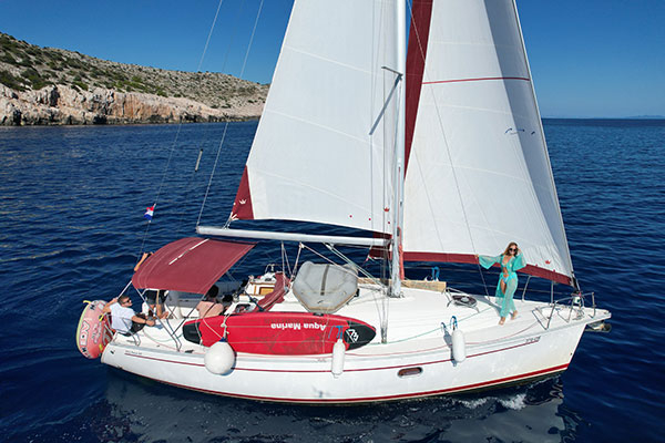 Croatia sailing yacht