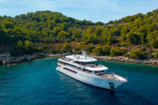 MS Ambassador Aerial View