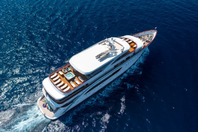MS Ambassador Aerial View