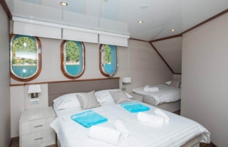 Main deck cabin Croatia Small Ship Cruises M/S Mama Marija