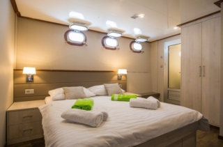 Lower deck cabin Croatia Small Ship Cruises M/S Mama Marija