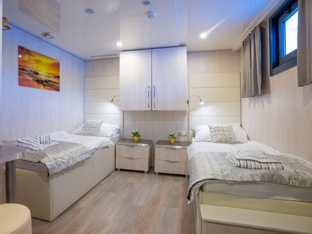 Main deck cabin Croatia Small Ship Cruises M/S Summer
