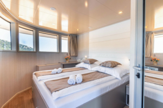 Main deck cabin Croatia Small Ship Cruise with M/S Suzana