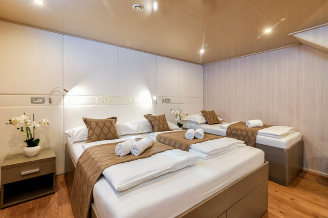 Lower deck cabin Croatia Small Ship Cruise with M/S Suzana