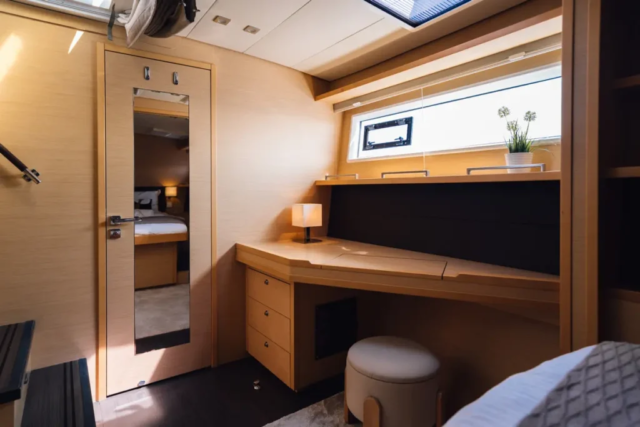 Lagoon 560 catamaran charter in Croatia – cabin