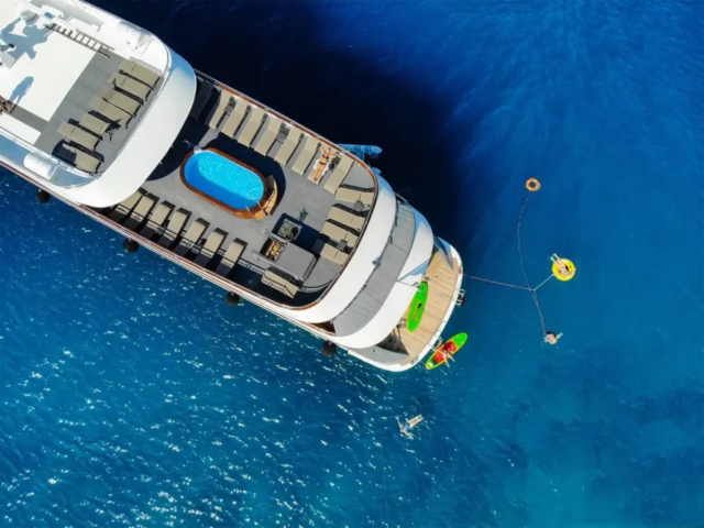 M/S Roko aerial view