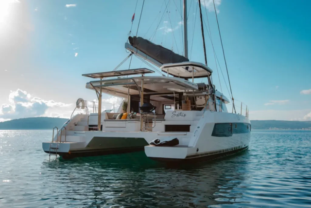 Catamaran Charter Croatia Stern