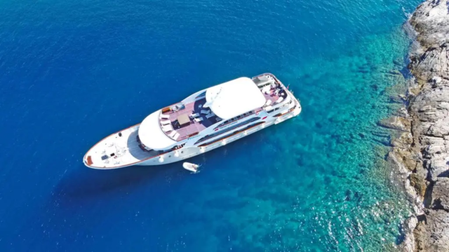 M/S Princess Small Ship Cruises Aerial view